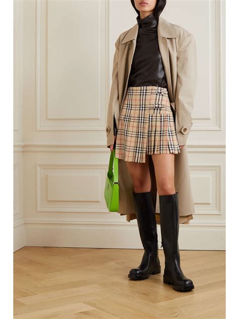 burberry skirt for women|Burberry pleated skirt outfit.